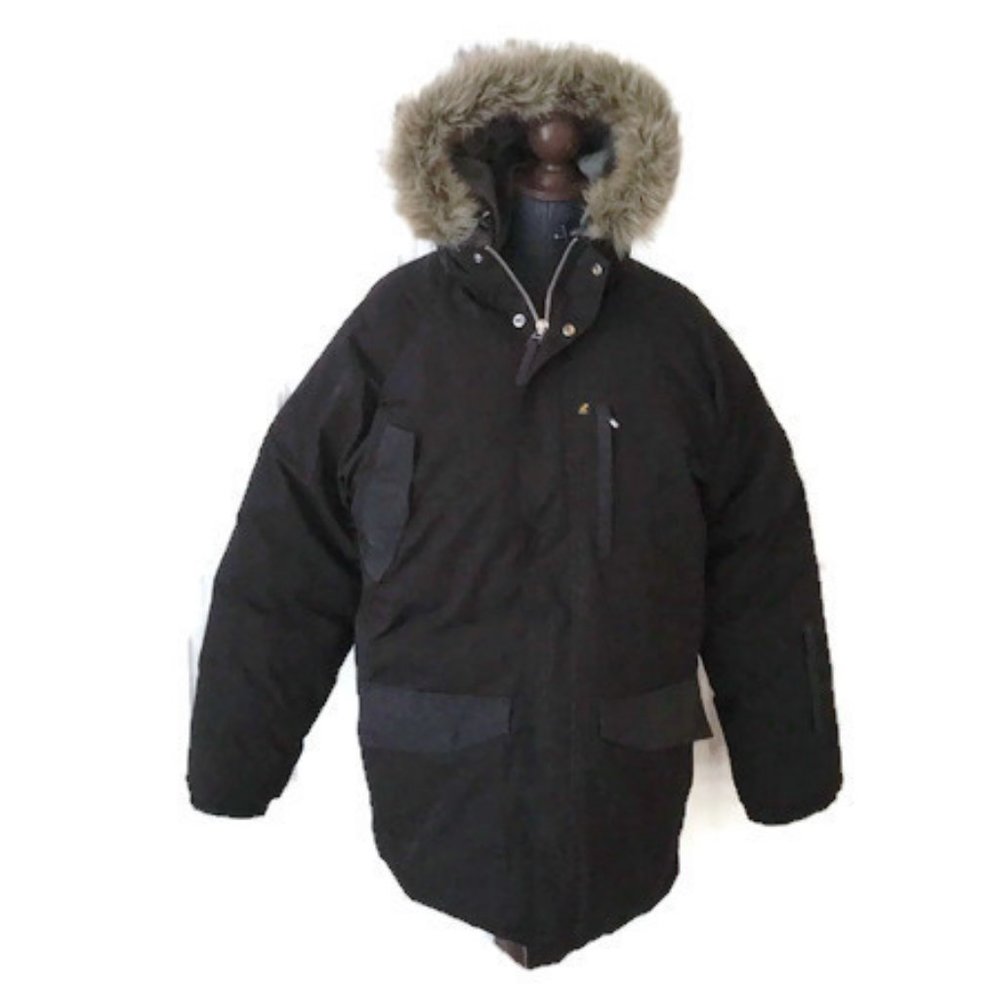 Fat Moose Mens Arctic Explorer Jacket Fur Hood